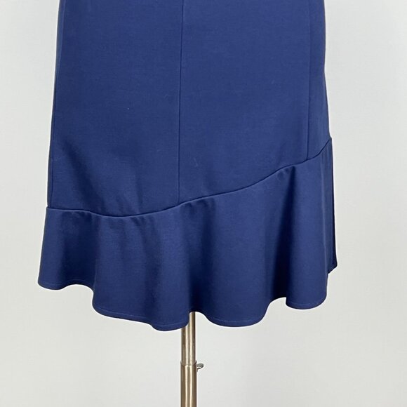 Liu Jo Womens Blue Short Sleeve Jersey Dress Bow Detail size IT 42 US 6 - Picture 10 of 15